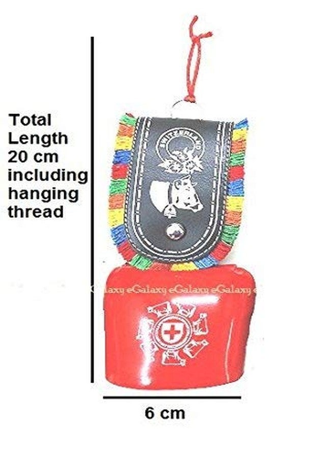 J K b K - Swiss Cow Bell - Size : 20 cm x 6 cm - DDLJ - Color May Vary - Image 3
